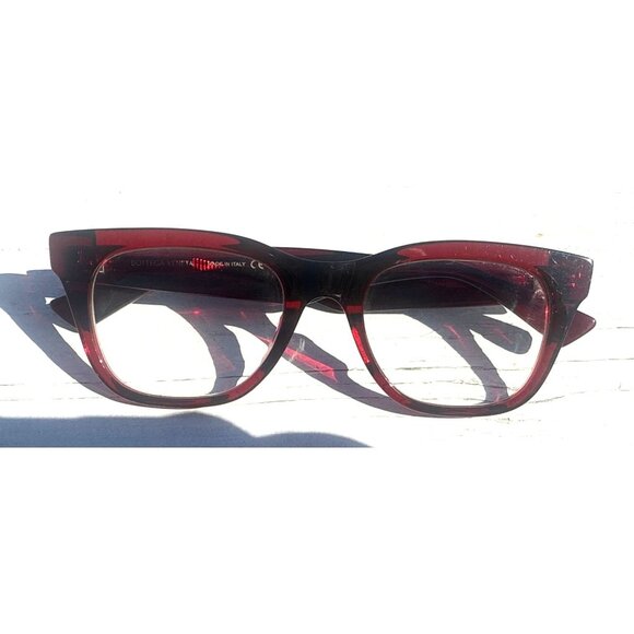 Bottega Veneta Womens Burgundy BV1155O Eyeglasses Frames glasses Italy - Picture 6 of 7
